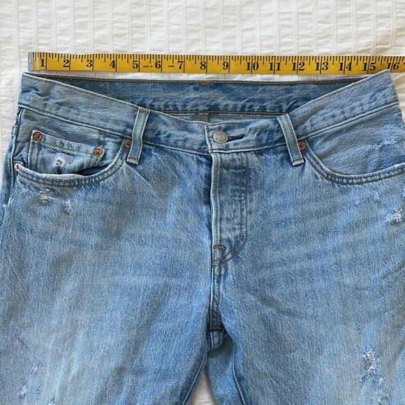 EUC Womens 501 CT Levis 28 - Picture 7 of 9
